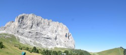Archiv Foto Webcam Gipfel Langkofel, Berghotel Piz Seteur 09:00