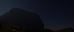 Archiv Foto Webcam Gipfel Langkofel, Berghotel Piz Seteur 03:00