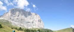 Archiv Foto Webcam Gipfel Langkofel, Berghotel Piz Seteur 09:00