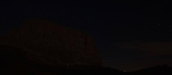 Archiv Foto Webcam Gipfel Langkofel, Berghotel Piz Seteur 23:00