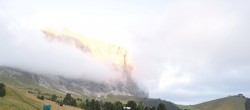 Archiv Foto Webcam Gipfel Langkofel, Berghotel Piz Seteur 05:00
