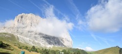 Archiv Foto Webcam Gipfel Langkofel, Berghotel Piz Seteur 07:00