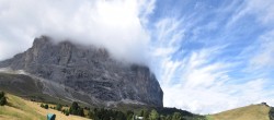 Archiv Foto Webcam Gipfel Langkofel, Berghotel Piz Seteur 11:00