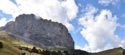 Archiv Foto Webcam Gipfel Langkofel, Berghotel Piz Seteur 13:00