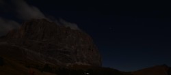 Archiv Foto Webcam Gipfel Langkofel, Berghotel Piz Seteur 23:00