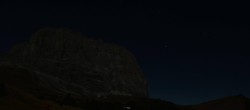 Archiv Foto Webcam Gipfel Langkofel, Berghotel Piz Seteur 23:00