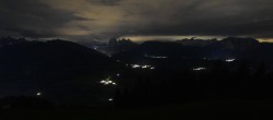 Archiv Foto Webcam Panoramablick Dolomiten 23:00