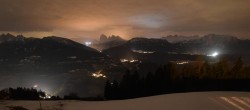 Archived image Webcam Panoramic view Dolomites 23:00