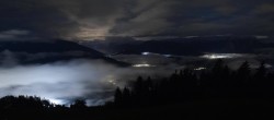 Archiv Foto Webcam Panoramablick Dolomiten 01:00