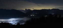 Archiv Foto Webcam Panoramablick Dolomiten 01:00
