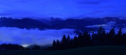 Archiv Foto Webcam Panoramablick Dolomiten 03:00