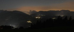 Archived image Webcam Panoramic view Dolomites 23:00