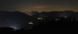 Archived image Webcam Panoramic view Dolomites 01:00