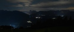 Archiv Foto Webcam Panoramablick Dolomiten 23:00