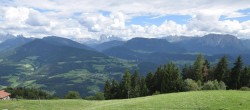 Archiv Foto Webcam Panoramablick Dolomiten 13:00