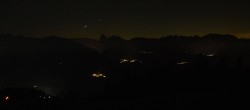 Archived image Webcam Panoramic view Dolomites 03:00