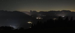Archiv Foto Webcam Panoramablick Dolomiten 23:00