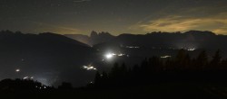 Archiv Foto Webcam Panoramablick Dolomiten 23:00