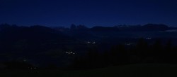 Archiv Foto Webcam Panoramablick Dolomiten 01:00