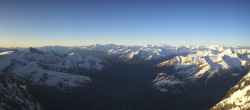 Archiv Foto Webcam Mont-Blanc-Gruppe Panorama 05:00