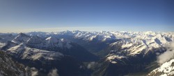 Archiv Foto Webcam Mont-Blanc-Gruppe Panorama 07:00