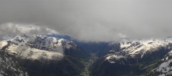 Archiv Foto Webcam Mont-Blanc-Gruppe Panorama 11:00