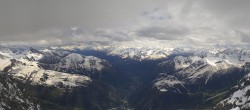 Archiv Foto Webcam Mont-Blanc-Gruppe Panorama 13:00