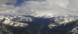 Archiv Foto Webcam Mont-Blanc-Gruppe Panorama 15:00