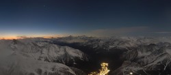 Archiv Foto Webcam Mont-Blanc-Gruppe Panorama 05:00