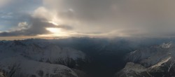 Archiv Foto Webcam Mont-Blanc-Gruppe Panorama 07:00