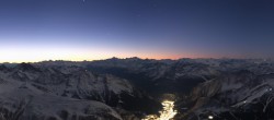 Archiv Foto Webcam Mont-Blanc-Gruppe Panorama 05:00