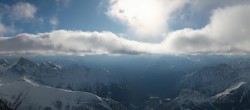 Archiv Foto Webcam Mont-Blanc-Gruppe Panorama 09:00