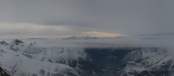 Archiv Foto Webcam Mont-Blanc-Gruppe Panorama 09:00