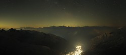 Archiv Foto Webcam Mont-Blanc-Gruppe Panorama 01:00