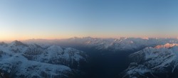 Archiv Foto Webcam Mont-Blanc-Gruppe Panorama 05:00