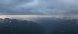 Archiv Foto Webcam Mont-Blanc-Gruppe Panorama 06:00