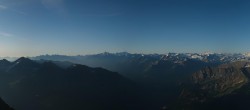 Archiv Foto Webcam Mont-Blanc-Gruppe Panorama 06:00