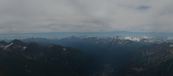 Archiv Foto Webcam Mont-Blanc-Gruppe Panorama 11:00