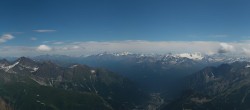 Archiv Foto Webcam Mont-Blanc-Gruppe Panorama 13:00