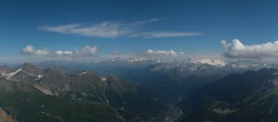 Archiv Foto Webcam Mont-Blanc-Gruppe Panorama 15:00