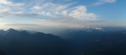 Archiv Foto Webcam Mont-Blanc-Gruppe Panorama 06:00