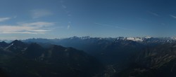 Archiv Foto Webcam Mont-Blanc-Gruppe Panorama 09:00