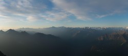 Archiv Foto Webcam Mont-Blanc-Gruppe Panorama 06:00