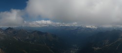 Archiv Foto Webcam Mont-Blanc-Gruppe Panorama 13:00