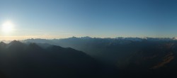 Archiv Foto Webcam Mont-Blanc-Gruppe Panorama 07:00