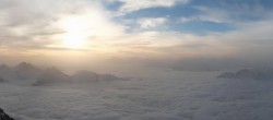 Archiv Foto Webcam Mont-Blanc-Gruppe Panorama 07:00