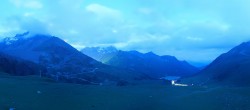 Archived image Webcam Kühtai - Chair lift Wiesbergbahn 03:00