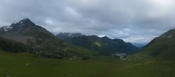 Archived image Webcam Kühtai - Chair lift Wiesbergbahn 06:00