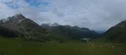 Archived image Webcam Kühtai - Chair lift Wiesbergbahn 07:00
