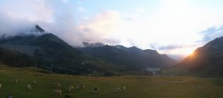 Archiv Foto Webcam Kühtai - Wiesbergbahn 19:00